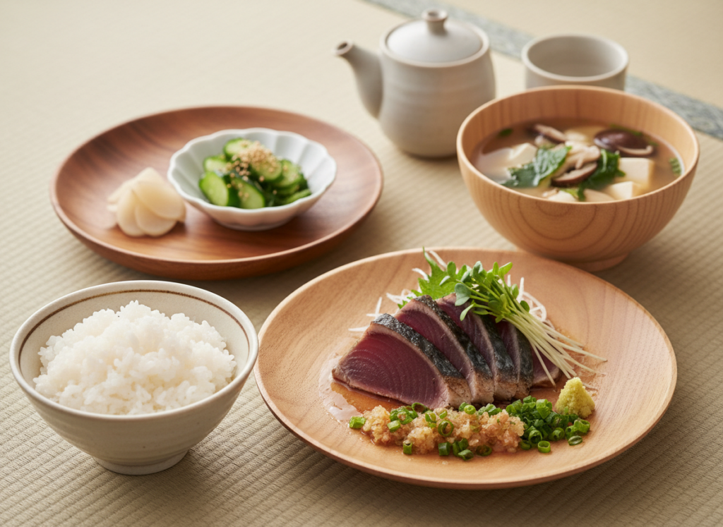 Fireflyの2枚目は突っ込みどころ満載の和食