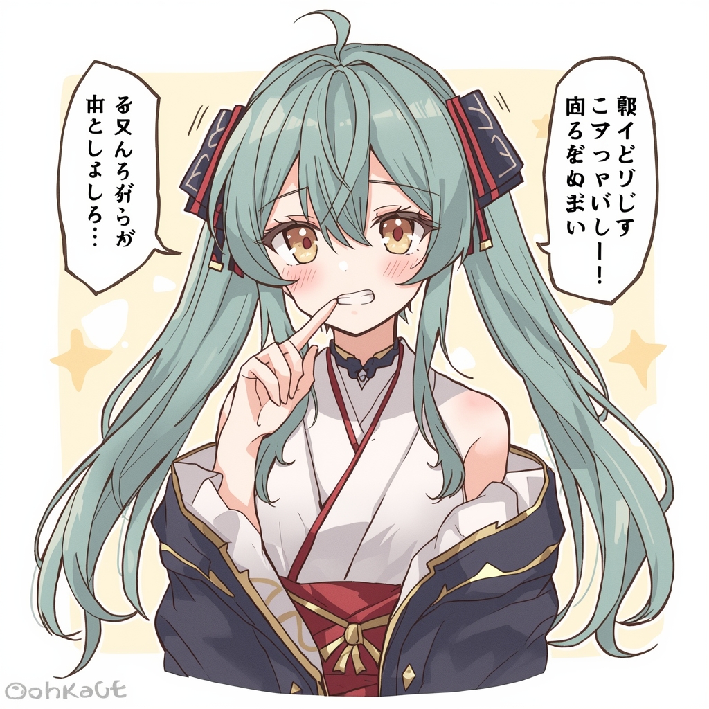 Leonardo.aiの2枚目。なぜか女の子。