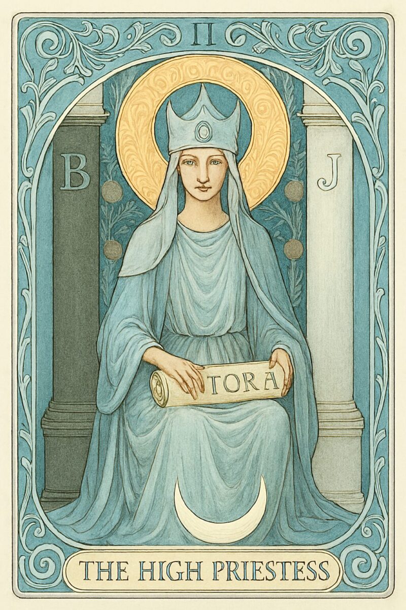 Copilotで生成した女教皇